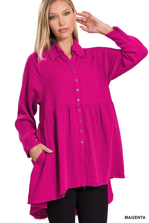 Lily Button Down Tunic