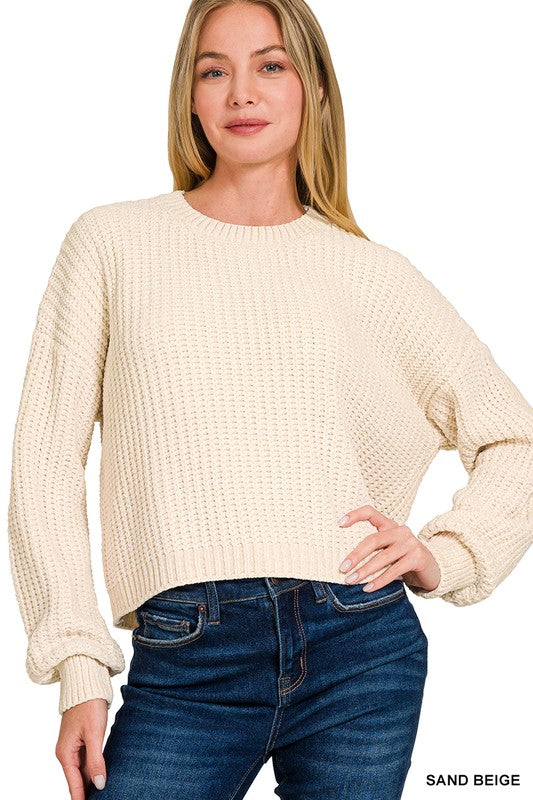 Cassie Chenille Sweater