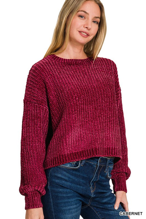 Cassie Chenille Sweater