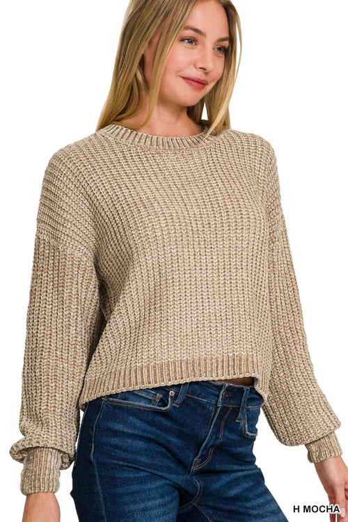 Cassie Chenille Sweater