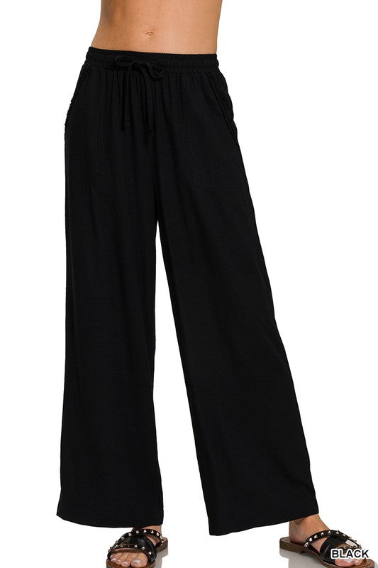 Alexandra Linen Pants