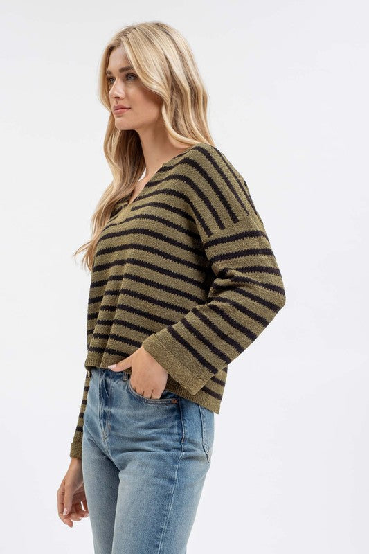 Olivia Stripe Top