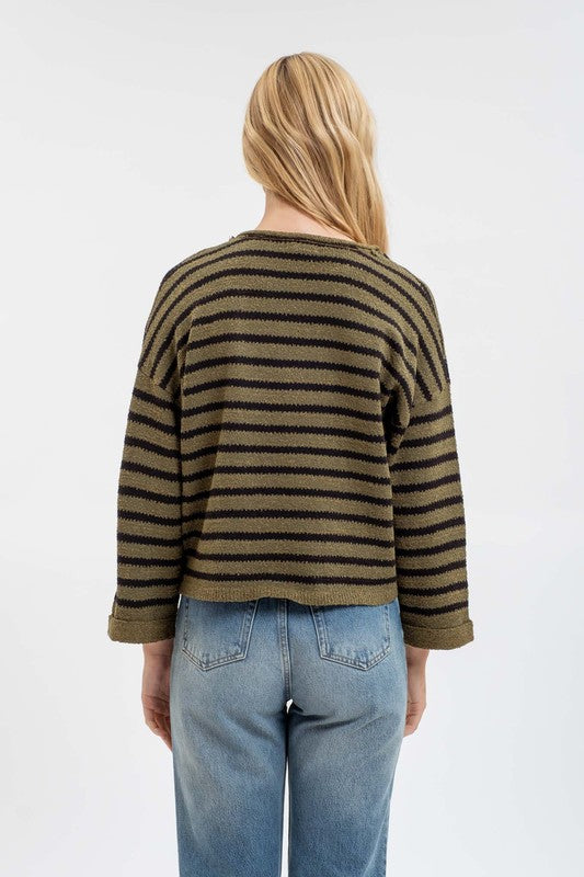 Olivia Stripe Top