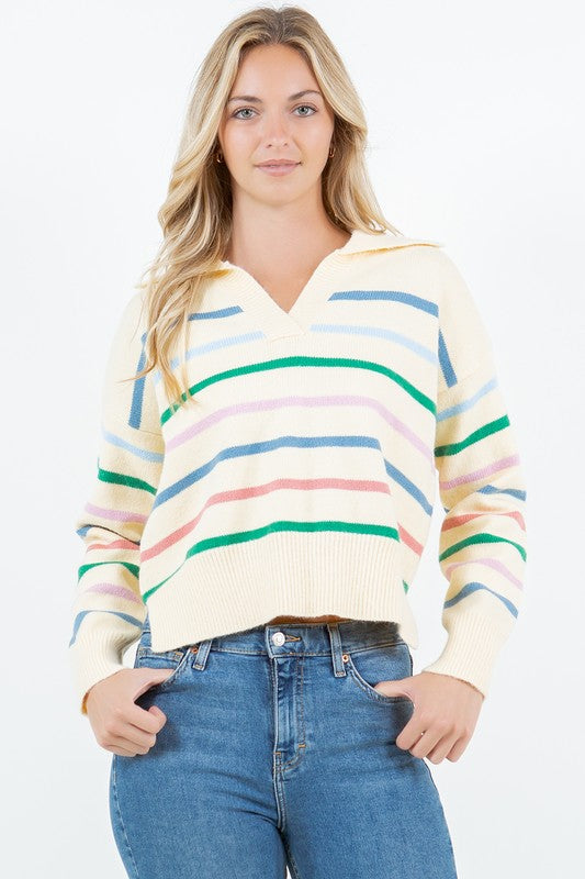 Lucy Striped Sweater