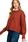 Carly Two Tone Sweater