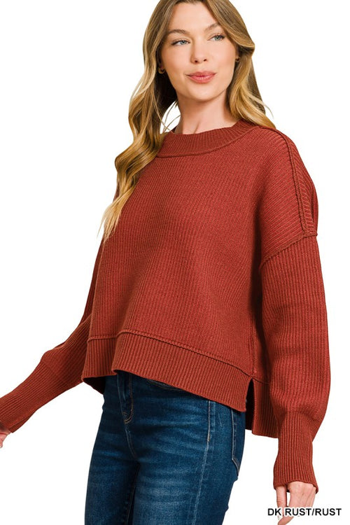Carly Two Tone Sweater