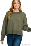 Carly Two Tone Sweater