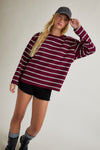 Birdie Striped Sweater