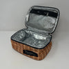 Wicker Print Cooler Bag
