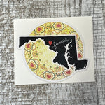 Frederick Silhouette Sticker