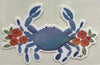 Watercolor Crab Sticker