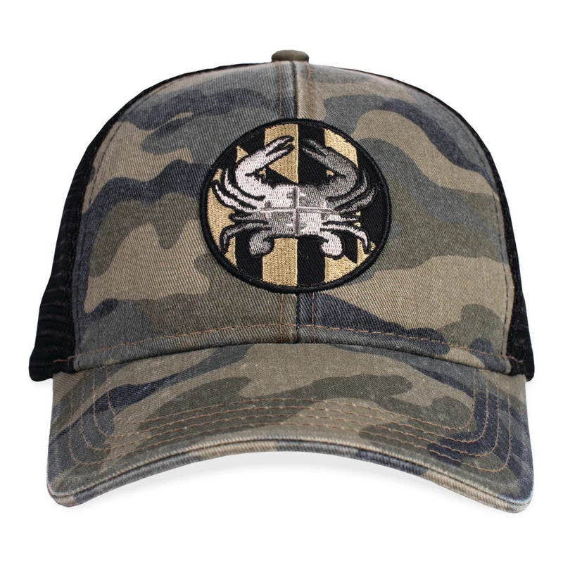 Camo Calvert Crab Hat