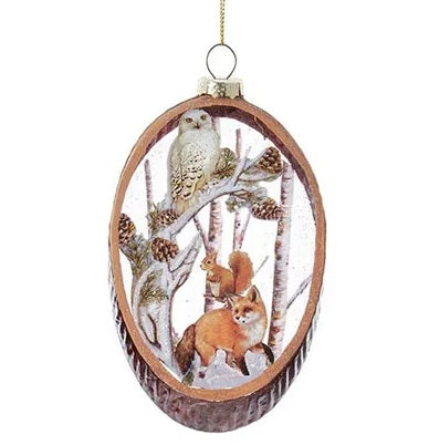 $5 Woodland Scene Ornament